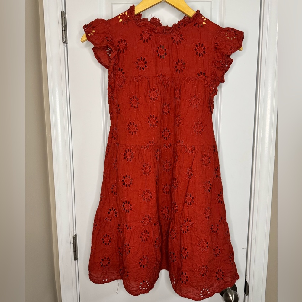 Impeccable Pig Rust Colored Dress - SKU 1022 - Picture 2 of 7